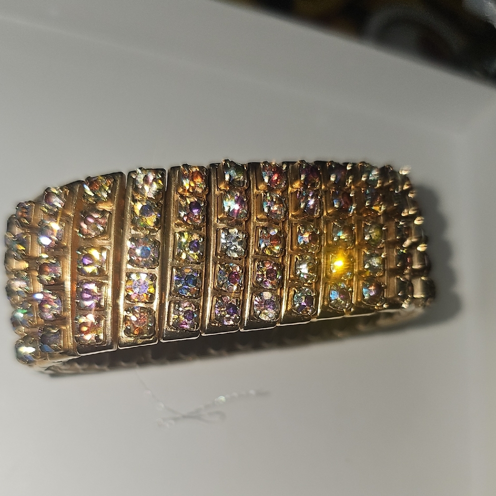 Trinidad Expansion Bracelet - Multicolor Sparkle Rhinestones
